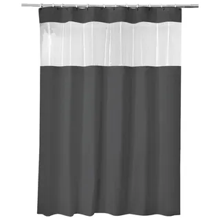 ADOB Duschvorhang 180 x 200 cm schwarz