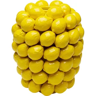 Kare Bodenvase, gelb