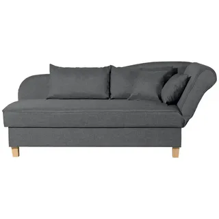 Max Winzer Recamiere Flachgewebe Grau