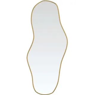 vidaXL Wandspiegel 90 x 40 cm Gold