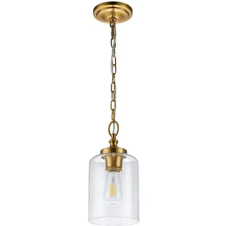 Elstead Lighting Hounslow 1-flg. E27 30 cm rund brüniertes Messing