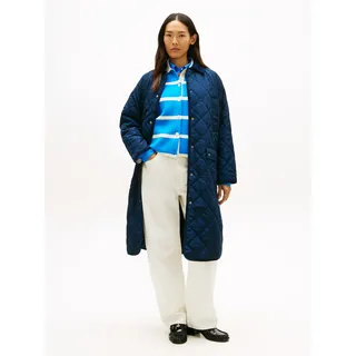 Tommy Hilfiger Flag Quiltred Padded Mantel - Dark Night Navy), L