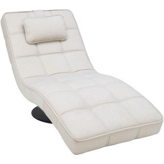 Hom`in Relaxliege, Natur, Textil, Uni, 1-Sitzer, Füllung: Schaumstoff, 74x86x162 cm, Made in EU, Stoffauswahl, Rücken echt, Wohnzimmer, Sessel, Relaxliegen