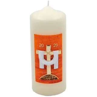 Kopschitz Kerzen Tisch-Osterkerze, Beige, Paraffin, 6x15x15 cm, Dekoration, Osterdeko