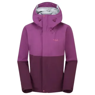 Rab Firewall Regenjacke Damen Plum/Mulberry S