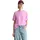 Marc Marc OߴPolo DENIM Damen Rundhalsausschnitt relaxed fit Rosa pale bubblegum XXS XXS