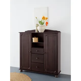 OTTO home Highboard 118 x 125 x 34 cm Braun