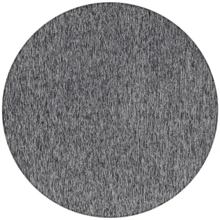KADIMA DESIGN AMMER Kurzflorteppich 200 x 200 cm Grau