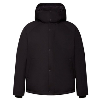Esprit Collection Winterjacke Daunenmantel mit Kapuze schwarz XL