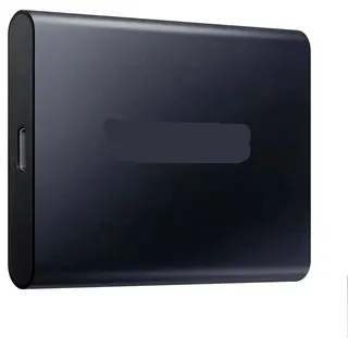 eRgDFS Tragbare 1 TB Externe SSD-Geschwindigkeitsfestplatte für Laptop-PC(Black)