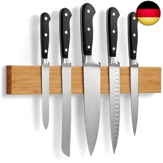 LARHN Magnetleiste unbestückt 40 cm Bambus