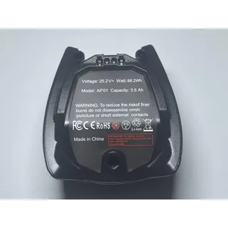 3500mAh Ersatzakku kompatibel mit Miele Triflex HX1/HX2 & Pro Serie - ersetzt 1010042, 11384710 & AP01/AP02/AP03