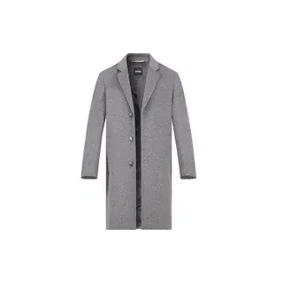 BOSS Black Herren Mantel grau, grau, Herbst/Winter 2025/2026