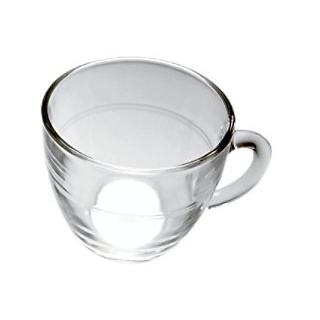 Duralex Kaffeetasse Glas 220 ml Transparent 6 Stück