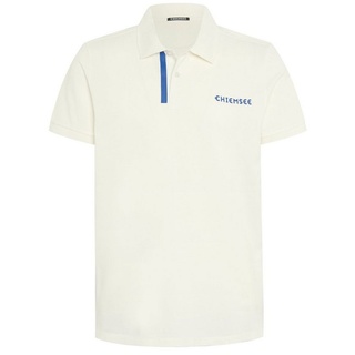 Chiemsee Poloshirt Poloshirt aus Piqué in Two-Tone-Optik 1 weiß L