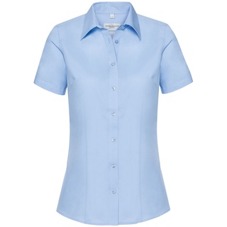 Russell Coolmax® Bluse  Kurzarm, light blue, S