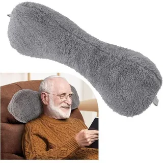 Graues Verstellbares Kopfstützenkissen, Kopfkissen Für Relaxsessel, Kopfkissen Für Sofa, Verstellbares Nackenkissen, Nackenkissen Aus Knochen, Nackenkissen Für Sofa