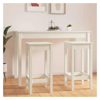 vidaXL Barstühle 40 x 40 x 78 cm Weiß 2 St.