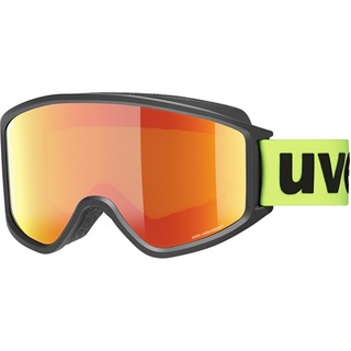Uvex Skibrille g.gl 3000 CV, mirror orange S2 Skibrillenglas - Orange Verspiegelt, Skibrillenfarbe - Black / Yellow, Skibrillengröße - Einheitsgröße,