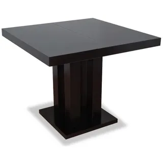JVmoebel Esstisch Massivholztisch in Braun mit ausziehbarer Funktion und stabilen Füßen (Packung, 1-St., Esstisch), Made in Europa schwarz