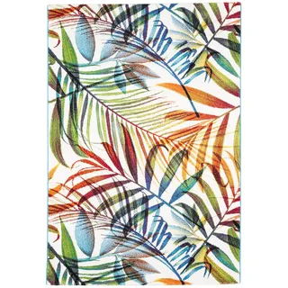 Pergamon Designer Teppich Faro Tropical Bunte Zweige Bunt 200x290cm
