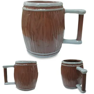 One Piece Kaffeetassen, Fasstyp One Piece Keramik Kaffeetasse, Anime Tasse, Weihnachten Geburtstagsgeschenke Souvenirs, Mug Cup für Milch, Kaffee, Saft