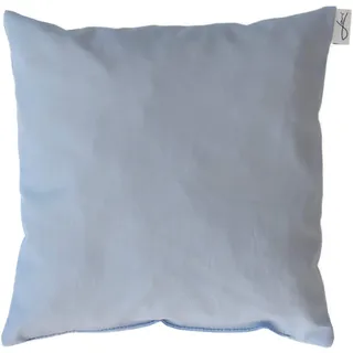 Kirschkernkissen bio handgefertigt in Deutschland - Wärme- & Kältebehandlung - Massagetherapie - Körnerkissen (30x30 cm, Baumwolle hellblau)