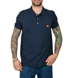 Ellesse Poloshirt für Herren, kurzärmelig, Logo, bestickt, 100 % Baumwolle - M