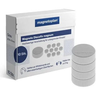 Magnetoplan Magnet Super D.34mm grau