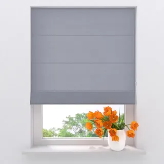 Raffrollo Easy Canvas - Grey - 100 x 180 - Ohne Bohren - Klemmfix