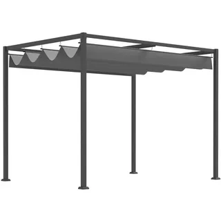 Outsunny Pergola Grau