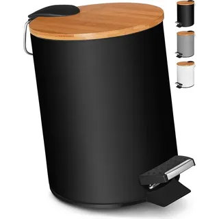 VMbathrooms Kosmetikeimer 3 l Schwarz