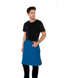 Kokott Berufskleidung Kochschürze im 5er Pack, Vorbinder für Bäcker, Kellner und mehr blau
