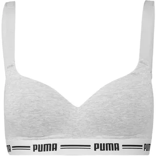 Puma Padded Bra Damen grey melange XL