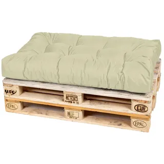 TexDeko Palettenkissen 60 x 80 x 18 cm beige 1 St.