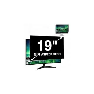 PinnWaa Monitor Blickschutzfolie 19 Zoll 5:4, Abnehmbarer Sichtschutz | 377 x 302 mm, Blickschutzfilter, Anti Blaulicht, Blendschutz, Displayschutz, Anti-Spy Privacy Filter, Anti-Fingerabdruck
