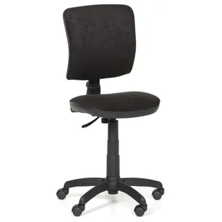Bürostuhl, Schreibtischstuhl MILANO II ohne Armlehnen, schwarz
