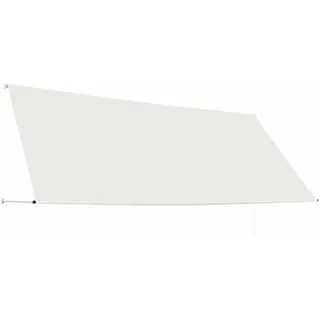 vidaXL Einziehbare Markise 350 x 150 cm creme