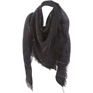 Jacyren Damen Schal XXL Warm Schal Karo schal-Tuch Damen Wolleschal Winterschal Herbstschal Dicker dreieckstuch groß
