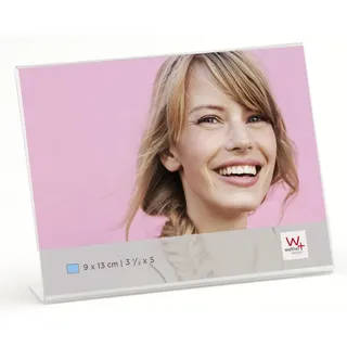 walther + design ASQ9013 Bilderrahmen transparent 9x13 cm 1 St.