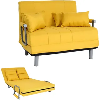 MCW Schlafcouch Stoff 1-Sitzer Gelb