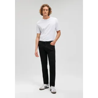 Skinny-fit-Jeans MAVI "JAKE", Herren, Gr. 30, Länge 34, schwarz (stay schwarz comfort), 98% Baumwolle, 2% Elasthan, skinny fit lang, Jeans, Slim Skinny Jeans