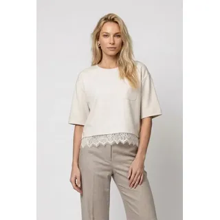 Monari Spitzenshirt beige L (40)