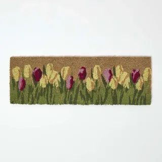 Homescapes Tulpen 25 x 75 cm Mehrfarbig