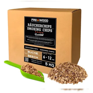 PINI Räucherchips 5 kg Buche 6-12 mm