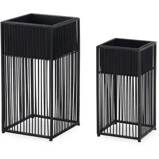 KADIMA DESIGN Kadima 25 x 25 x 50 cm Schwarz