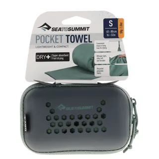 Sea to Summit Pocket Towel Handtuch 40 x 80 cm sage