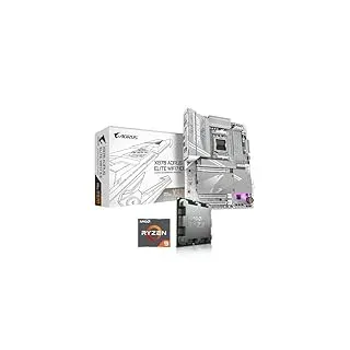 Aufrüst-Kit Bundle Ryzen 7 9800X3D 8X 4.7 GHz Prozessor, GIGABYTE X870 AORUS Elite WIFI7 Ice Mainboard, be Quiet! Dark Rock 5 (zusammengebaut inkl. Bios Update + Funktionskontrolle)