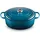 31 cm oval deep teal