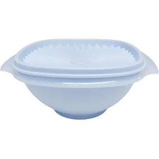 Tupperware Wonderlier Sonnenschüssel 828 ml mit Deckel – Frischhalteschüssel Snackschüssel Vorratsdose luftdicht – Hellblau 828ml